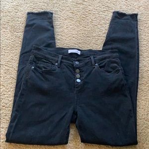 Loft “modern skinny” black jeans